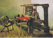 Weaver at the loom, with reel Vincent Van Gogh